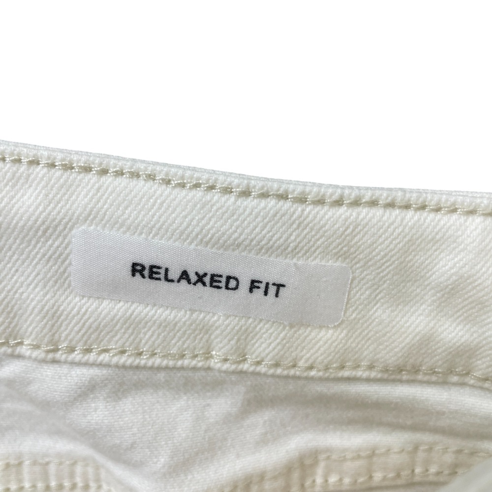 Judy Blue 11/30 White Jeans Braided Side Relaxed Fit Cotton‎ Blend - Picture 4 of 9
